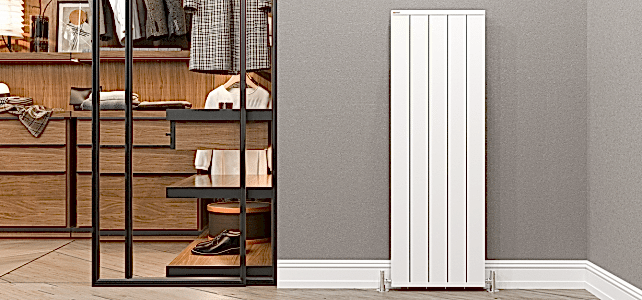 Dikey alüminyum radyatör